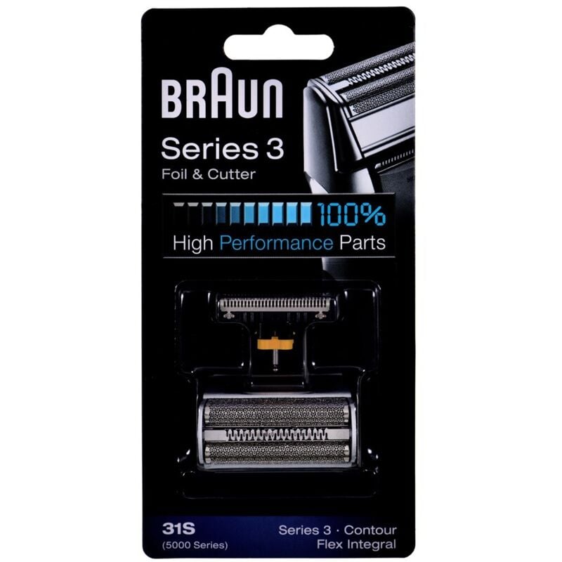 Scherteile Kombipack Series 3 31S silber - Braun
