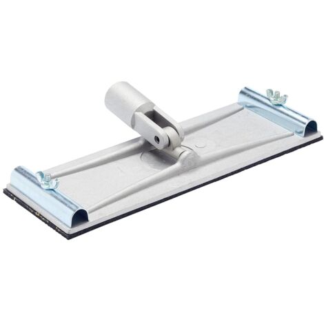 ProDec 360 gradi, testa di levigatura a palo girevole per una levigatura rapida ed efficiente di pavimenti, pareti e soffitti senza scale, compatibile con tutte le carte abrasive, pali di prolunga