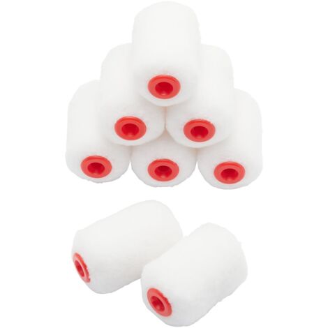 ProDec Advance 8 confezioni di rulli per micropittura Ice Fusion a pelo medio da 2 pollici per una finitura ultra liscia con pitture a emulsione e satinate su pareti interne, soffitti, legno, metallo