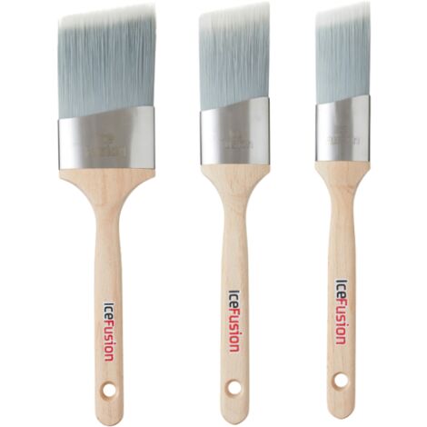 ProDec Ice Fusion Angled Oval Synthetic 3 Brush Set - 1" 2" and 3"