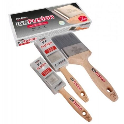 ProDec Ice Fusion Synthetic 3 Brush Set - 1.5" 2" and 3"