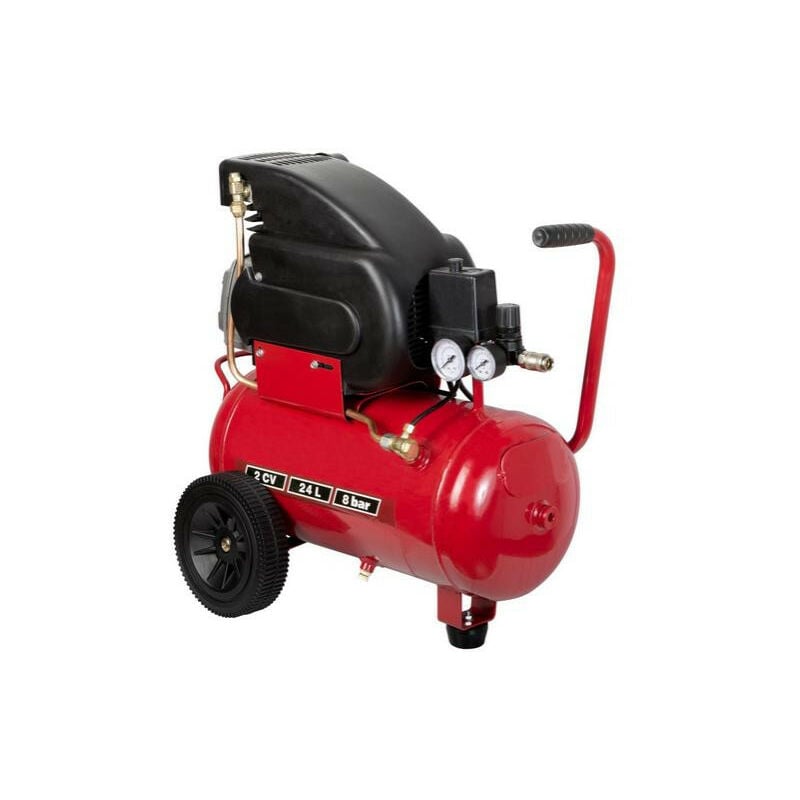 Ribimex - Ribitech - Compresseurs électrique 2CV cuve 50L - PRCOMP2/50