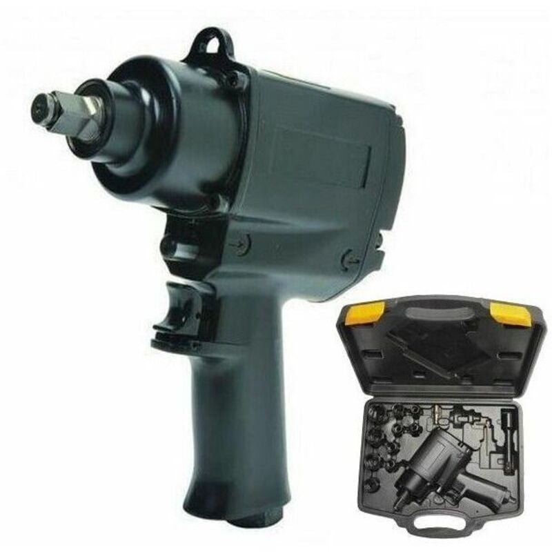 Prodif - Cle a chocs 1-2' pro +10 douilles - coffret