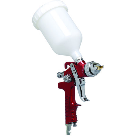 Prodif – Pistolet à peinture à gravité – Godet 0,6L – Pression 3 à 5 bar – Consommation d'air 160-260 l/mn – 555R