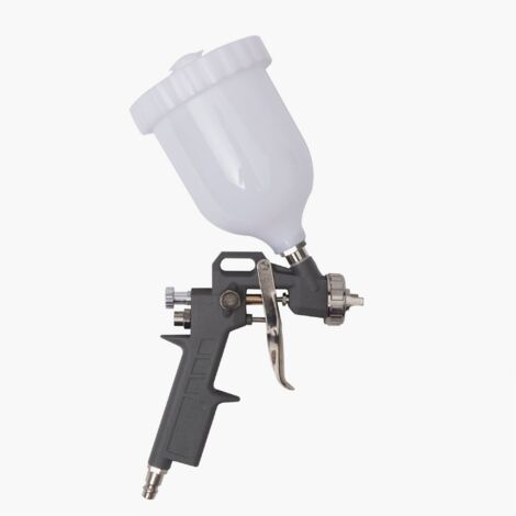 Prodif – Pistolet à peinture gravité 0,6 L – Débit d'air 120 L/min – Pression max 4 bar – Buse 1,5 mm pour finition précise
