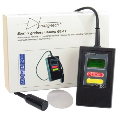 Prodig-Tech GL-1S Farbdickenmessgerät – Präzise Messung, Sonde am Kabel