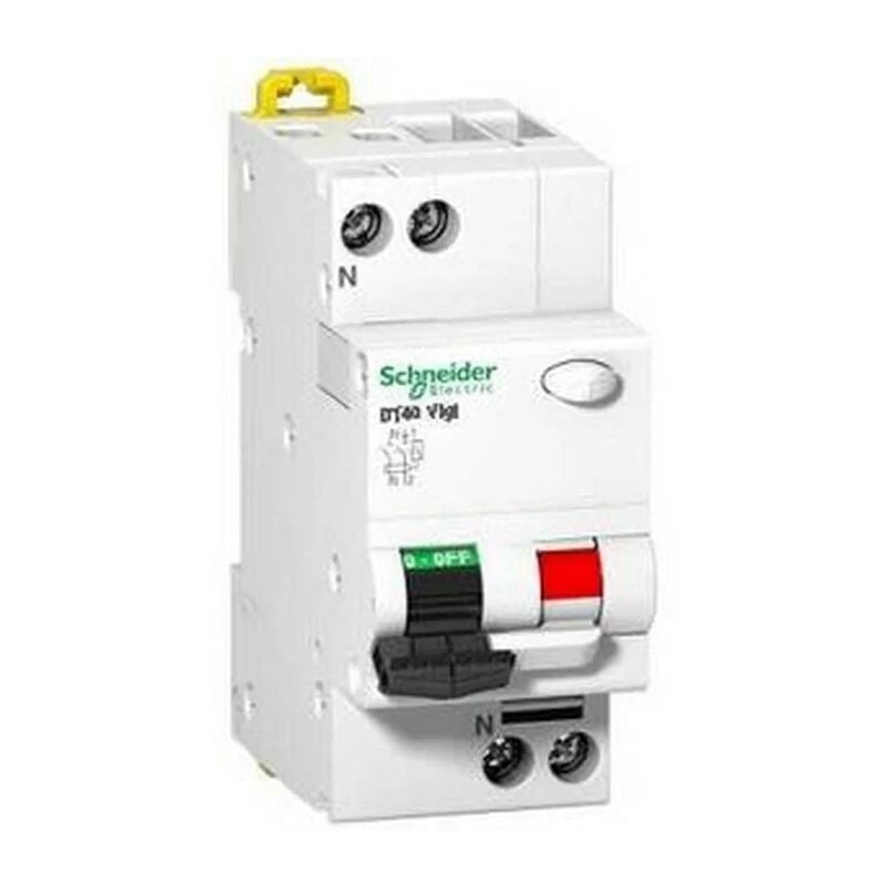 Schneider A9N21444 - Prodis, DT40 vigi Disjoncteur Différentiel 1P+N 6KA 16A 30MA Courbe c Type ac