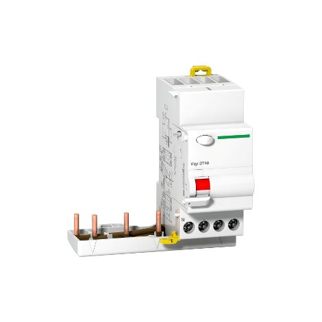 ProDis Vigi DT40 - bloc différentiel 3P+N 25A 30mA instantané type AC 230-415Vca - A9N19442