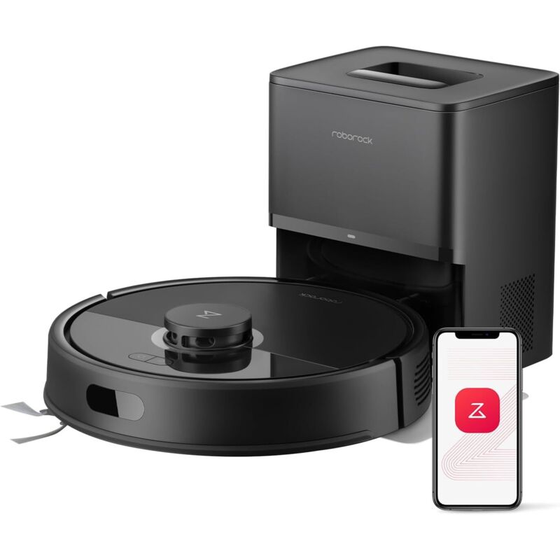 [PRODOTTO RICONDIZIONATO]Robot aspirapolvere roborock Q7 L5+ con stazione di svuotamento automatico, 8.000 Pa, doppio anti-groviglio