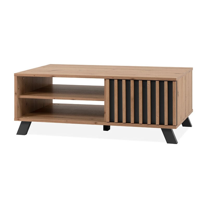 Finori - Table basse 2 portes 2 niches Medan