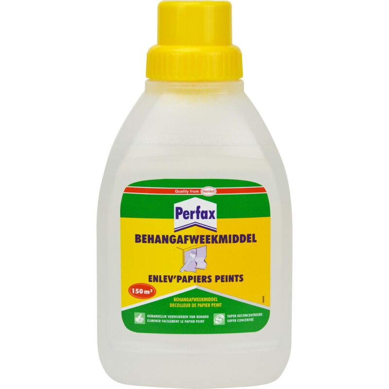 

Producto pelando el papel Perfax - 500ml