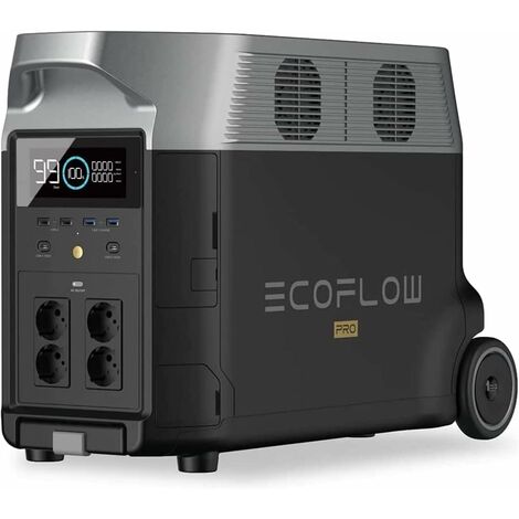 [PRODUCTO REACONDICIONADO] Generador de energía portátil ECOFLOW DELTA Pro, Batería para el hogar ampliable, 3,6 kWh-25 kWh, sólo pequeños defectos en el embalaje, el producto está completamente sin u