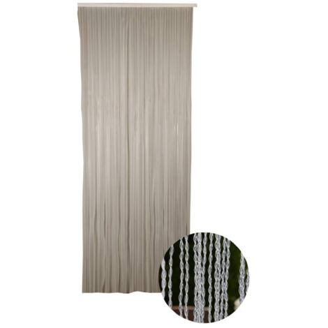 [PRODUCTO RECONDICIONADO] Cortina de puerta Twist CONFORTEX - 90 x 200 cm - Cristal