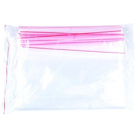 PRODUCTOS DE OFICINA Bolsa ziplock 250x350mm 100uds transparente
