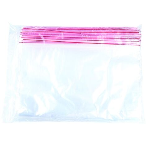 PRODUCTOS DE OFICINA Bolsa ziplock 350x450mm 100uds transparente