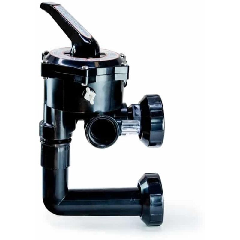 Productos Qp - Válvula Selectora 6 Vías Lateral Qp Con Enlaces A Filtro.