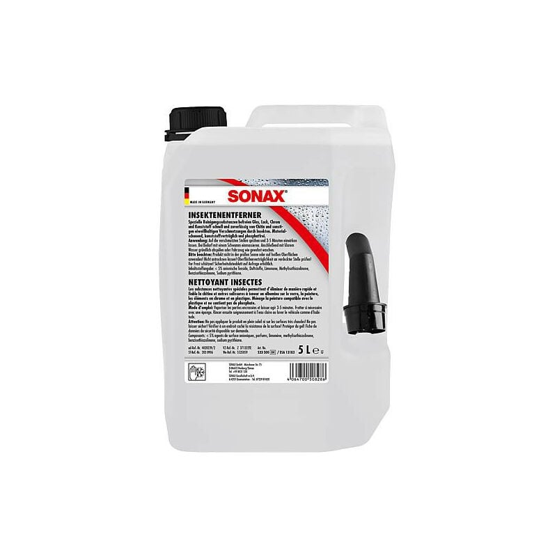 Sonax - Produit anti-insectes Bidon 5 litres
