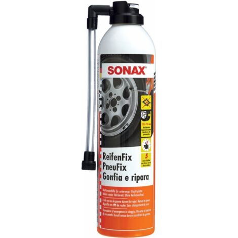 Produit anticrevaison pneu SONAX Reifenfix 400ml gaz pressurisé