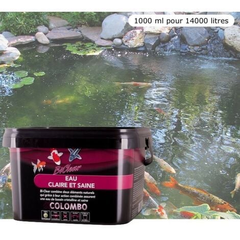 Produit Assurant La Clarté De L'eau Du Bassin De Jardin : 1000 ml