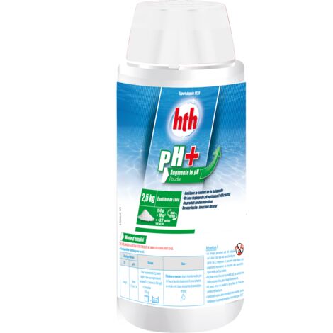 Produit chimique - HTH - pH Plus - 2,5kg - Poudre à dissolution rapide - Ajustement du pH