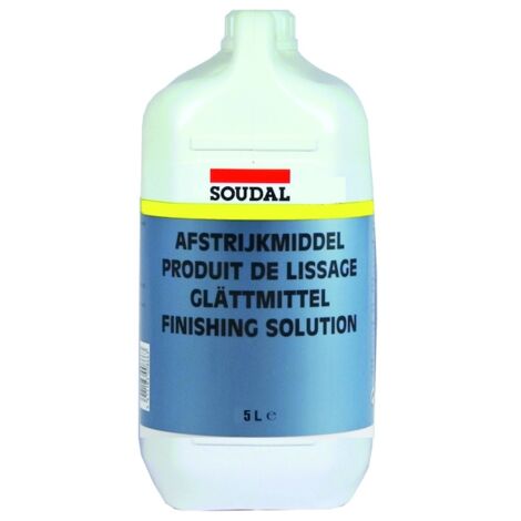 Produit de lissage pour mastic - 5 L - SOUDAL
