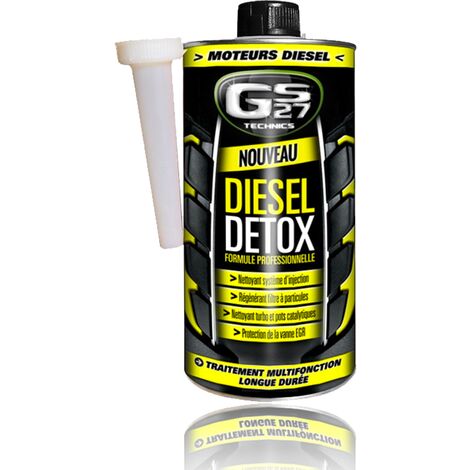Produit de nettoyage diesel pour injecteurs et turbo – Protège vanne EGR et filtre à particules – Entretien moteur professionnel – Gs27