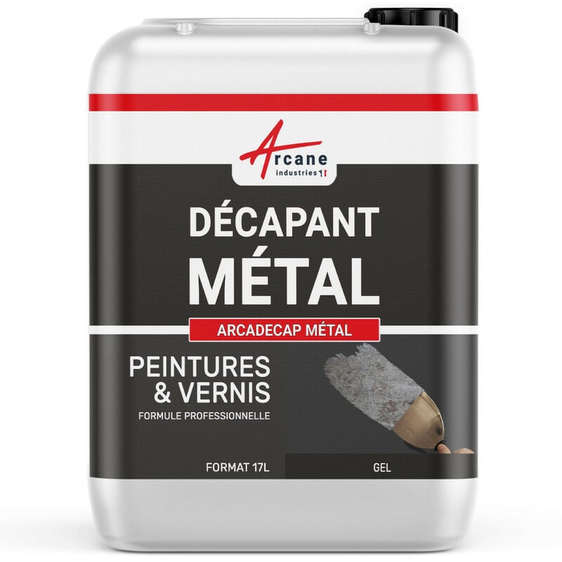 Arcane Industries - Décapant Peinture Métal - Produit de décapage métal et fer : arcadecap metal - 17 l