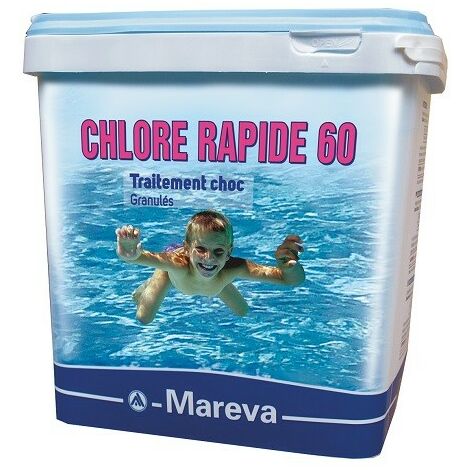 Produit d'entretien piscine - Reva-Klor rapide - 5 kg de Mareva