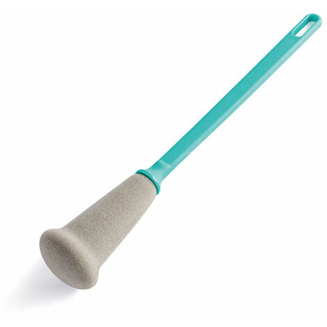 Produit d'entretien pour cuisine Brosse de nettoyage de bouteille Brosse de lavage de gobelet souple Brosse de nettoyage de bouteille en éponge avec long manche pour carafe en verre Bouteille de vin,