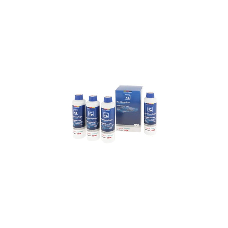 Siemens - Bosch Neff Gaggenau Lot de 4 flacons de nettoyant pour lave-vaisselle 250 ml