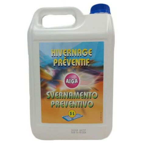 P. OUTILLAGE Produit d'hivernage preventif Aiga MAREVA - 5L - 161018U