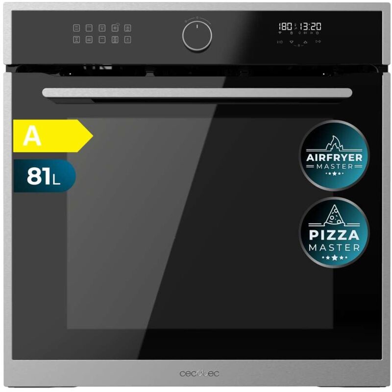 Cecotec - produit d'occasion] Airfryer Edge de 81L de capacité, 11 fonctions con Airfryer Master, Pizza Master, Steam Asisst, Steam EasyClean, 3D