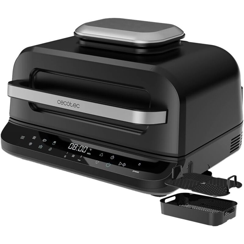 [PRODUIT D'OCCASION] Cecotec Fryer de Air Grill sin Oil-free de 6 L Cecofry FireDome 6000. Air Friteuse. 2400 W, 6 modes de cuisson de et 4 niveaux