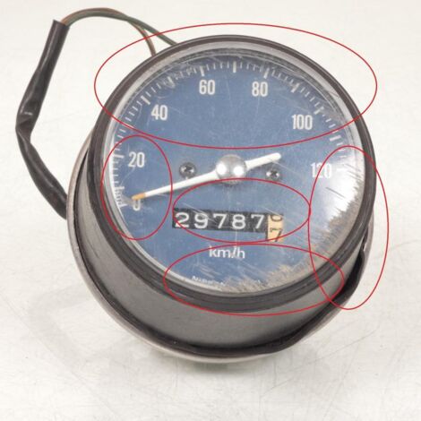 [PRODUIT D'OCCASION] Compteur origine pour moto Honda CB 125 JX CB125JX Occasion