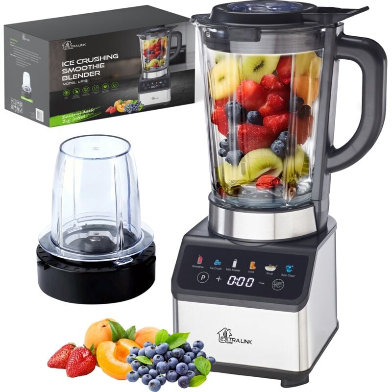 [PRODUIT D'OCCASION] Extralink home blender kielichowy dotykowy wyświetlacz 1200w l-10b