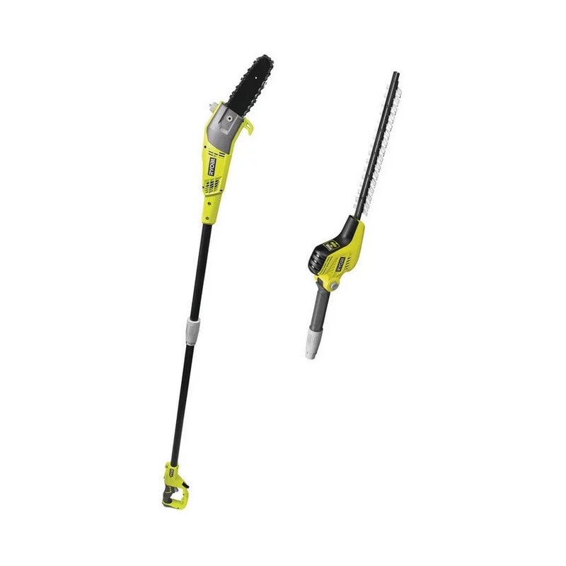 Ryobi - Combiné Élagueuse Taille-Haies Sur Perche 750 W - Rp750450 - Bon État