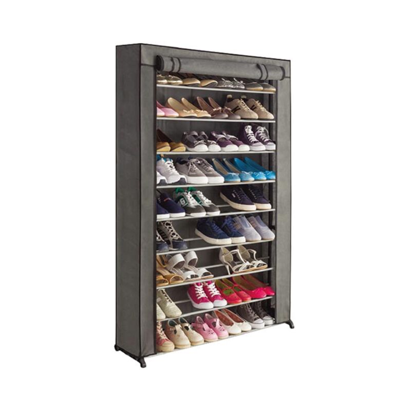 Velleman - produit d'occasion] Meuble à chaussures pour 50 paires - 91 x 24 x 140 cm