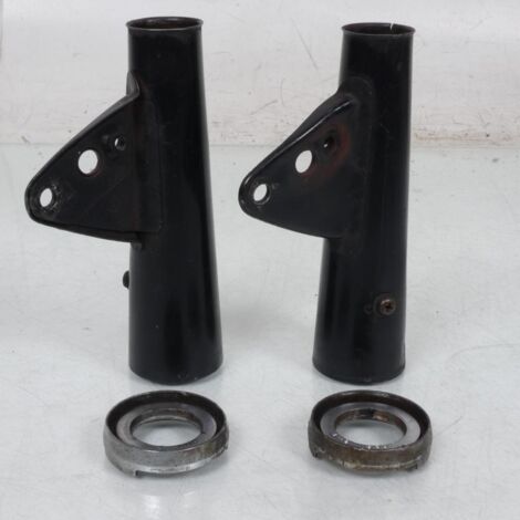 [PRODUIT D'OCCASION] Paire de patte de feu avant noire origine pour moto Honda 125 CB