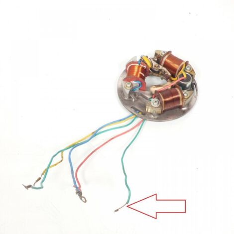 [PRODUIT D'OCCASION] Stator d allumage origine pour scooter Piaggio 125 Vespa VNB1M