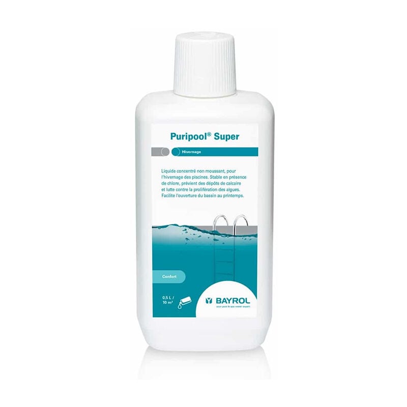 Bayrol - Puripool Super - Produit d'hivernage Liquide 1L
