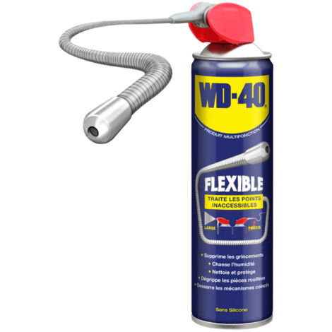 Produit multifonction WD-40 spray multiposition 400 ml avec flexible
