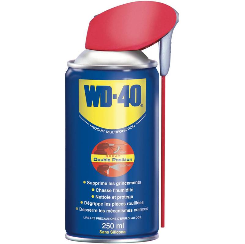 Wd-40 - Spray lubrifiant dégrippant WD40 Double Position 250 ml
