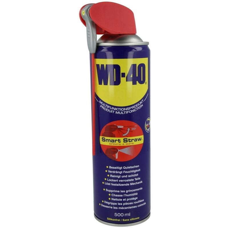 WD-40 huile multi-usage Smart Straw 500 ml