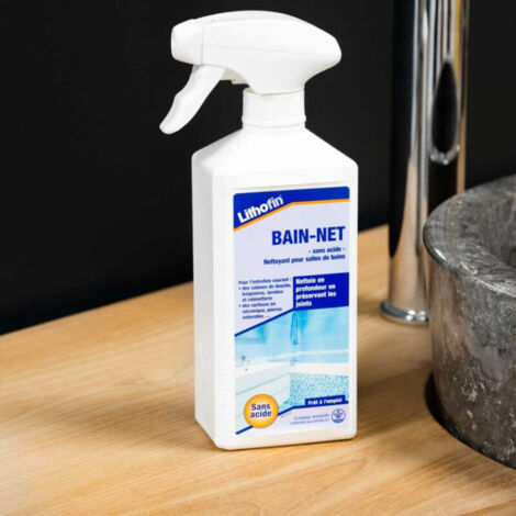 Produit nettoyant pour salle de bain