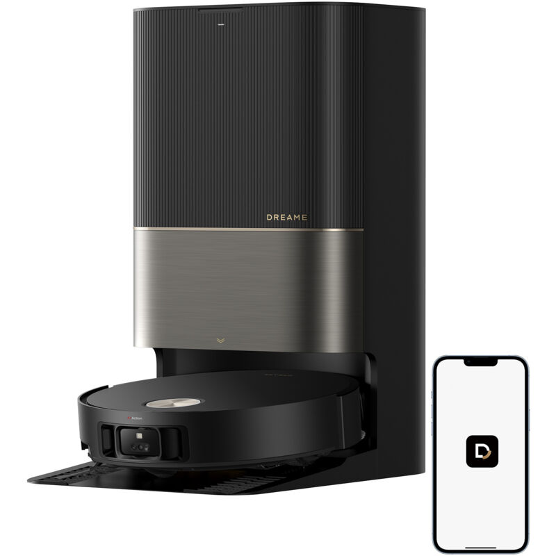 [PRODUIT RECONDITIONNÉ] DREAME X50 Ultra Complete Robot Aspirateur avec Station, Blanc, 20000 Pa, 6 cm d'Escalade, Nettoyage À 80°C, 80-90 % neuf, B2