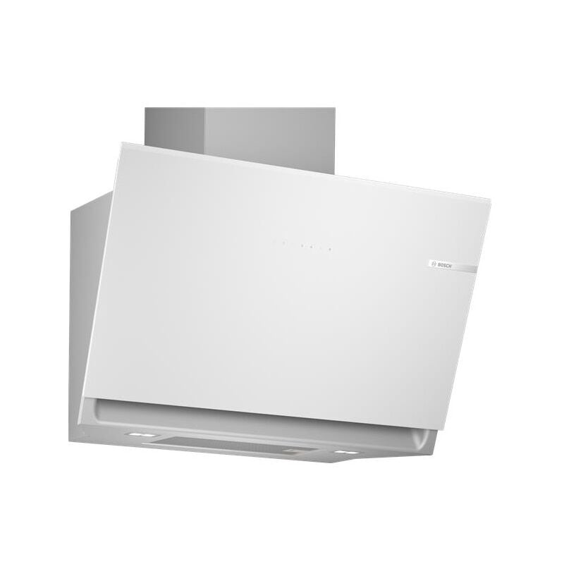 Bosch - Hotte décorative inclinée 80cm 51db 432m3/h blanc DWK81AN20