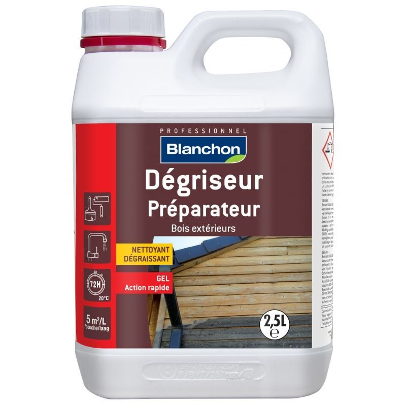 Dégriseur Bois Incolore Blanchon 2.5L