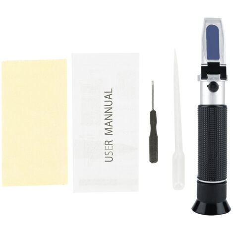 Professional 010% Brix Refractometer Portable Jam Beer Milk Fruit Juice Sugar Tester Meter