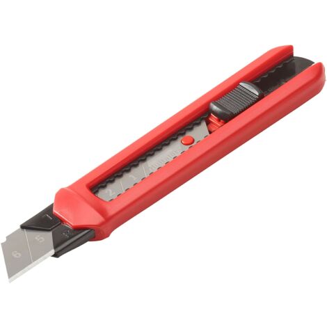 Professional 25mm Auto-Lock Snap-Off Utility Knife with Replaceable Blades – Model SPP 25A
