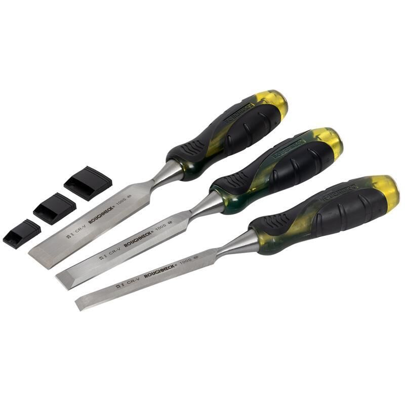Roughneck - Professional Bevel Edge Chisel Set of 3